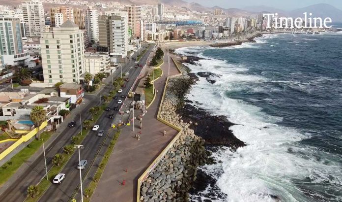 Paseo del Mar de Antofagasta | Foto: Timeline.cl