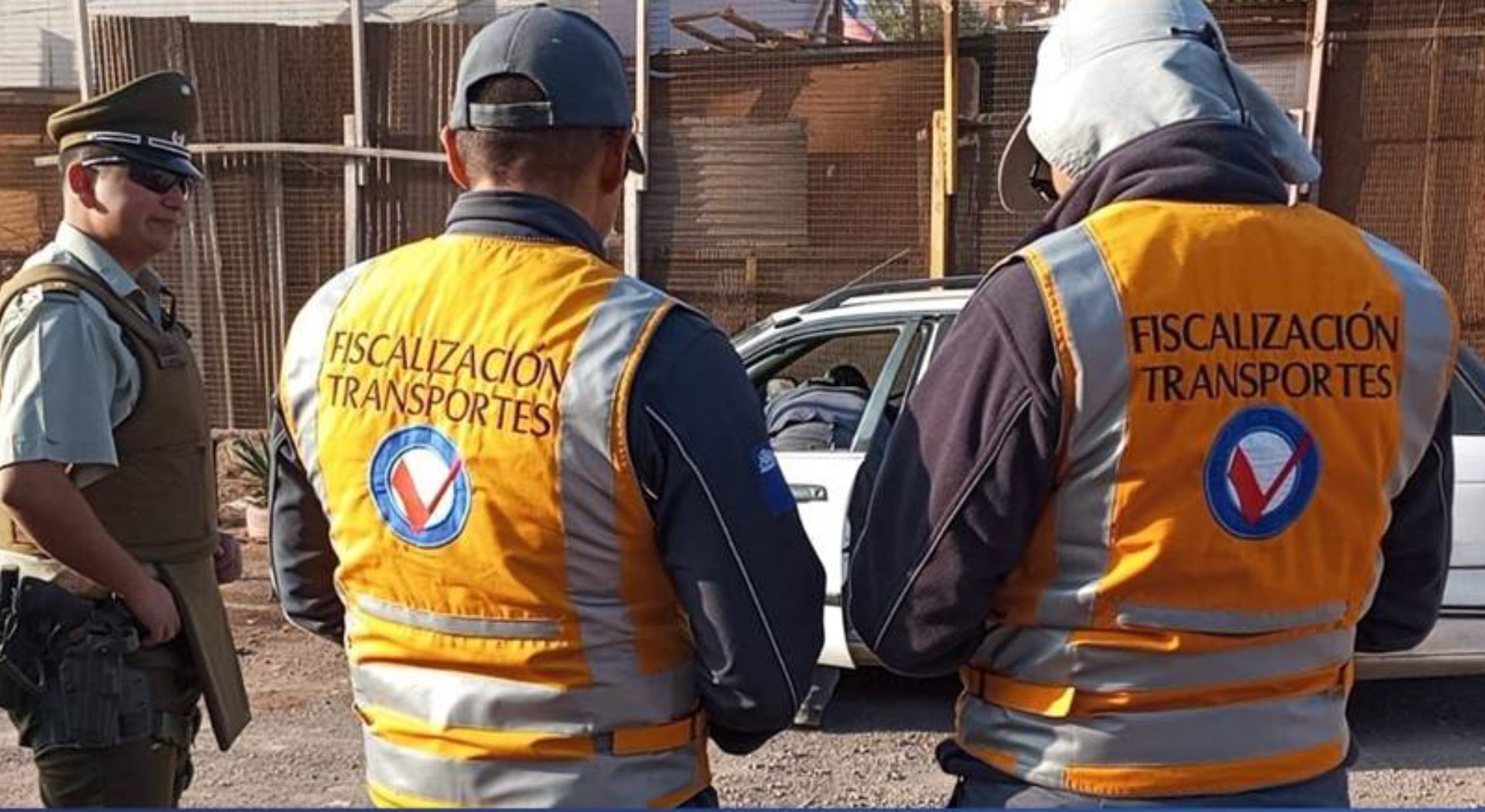Fiscalizan a conductores en Quebrada La Cadena de Antofagasta para