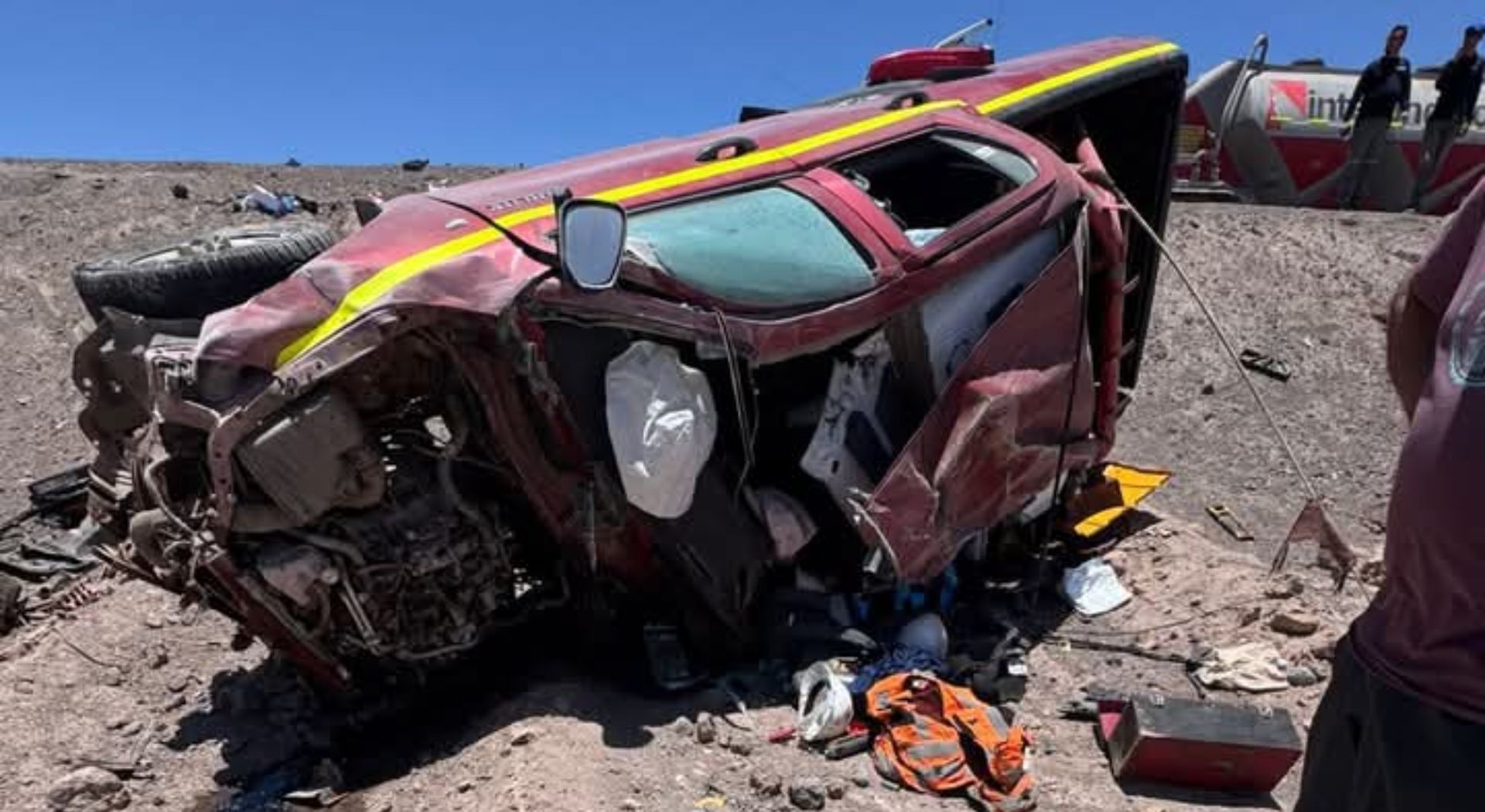 Choque de camión con camioneta deja un fallecido en ruta de la región ...